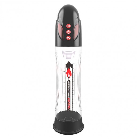 Intelligent High-Vacuum Penis Pump (Chargeable - Black)